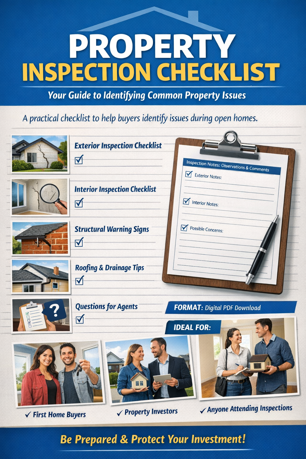 Home Buyer Inspection Checklist